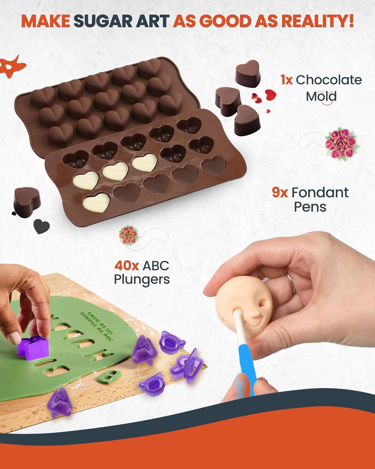 700 PCs Cake Decorating Kit with Baking Supplies Cake Decoration Set including Springform Pans, Cake Turntable
