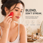 Makeup Sponge Set, 5 Pack Foundation Beauty Sponges & Soft Blenders