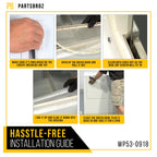 Dryer Lint Screen Filter Trap for Magic Chef CYE3004AKW