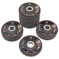 Merryland 20 Pack Mixed Flap Disc 4 1/2 inch Metal 40 60 80 120 Grit T29