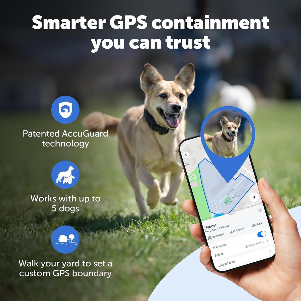 Guardian GPS Dog Fence, 3/4 Acre+