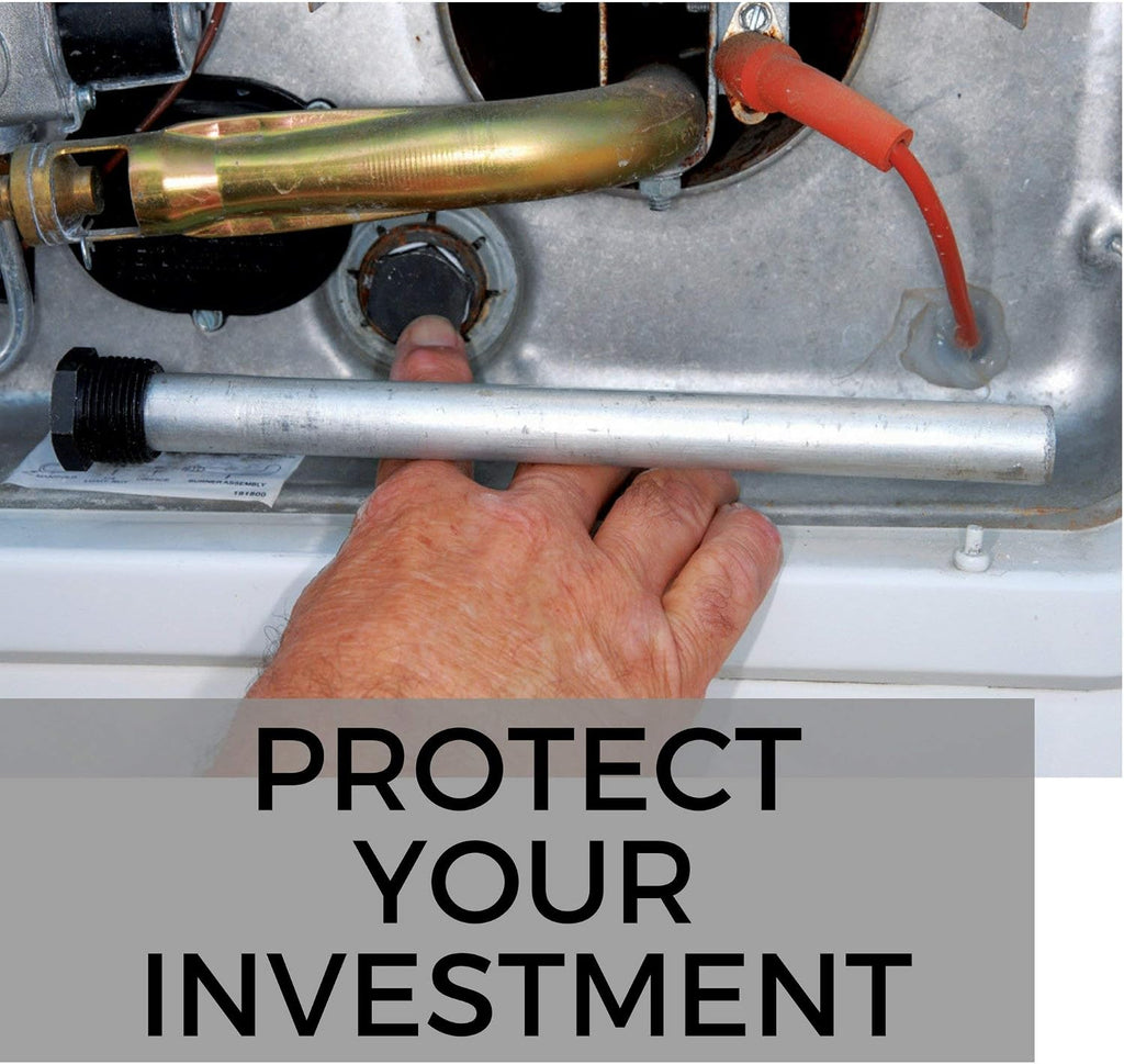 RV Anode Rod Magnesium Water Heater Tank Protection for Your Investment- 9.25’’ long ¾’’ threads Suburban Mor-Flo 6 Gallon.