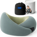 Ostrichpillow Go Neck Pillow, Travel Pillows for Airplanes, Premium Memory Foam Travel Pillow, 360º Ergonomic Design