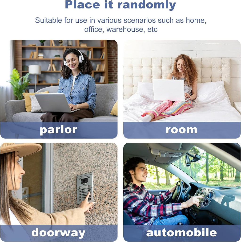 Hidden Camera with Audio/Video Small Spy WiFi Security Secret System Smart Home Indoor Wireless Outdoor Nanny Night