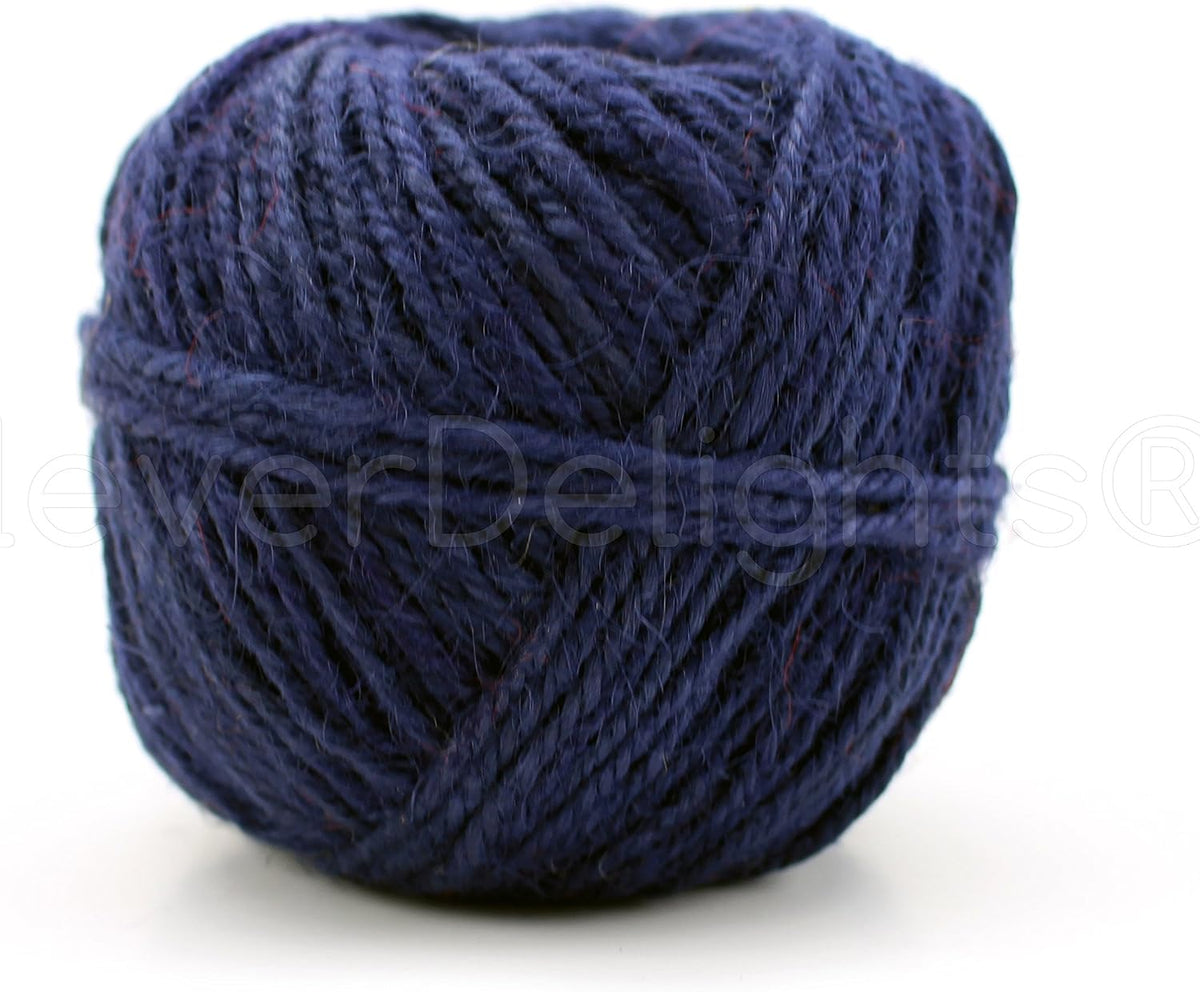 Red White and Navy Jute Twine Combo Pack - 150 Yards