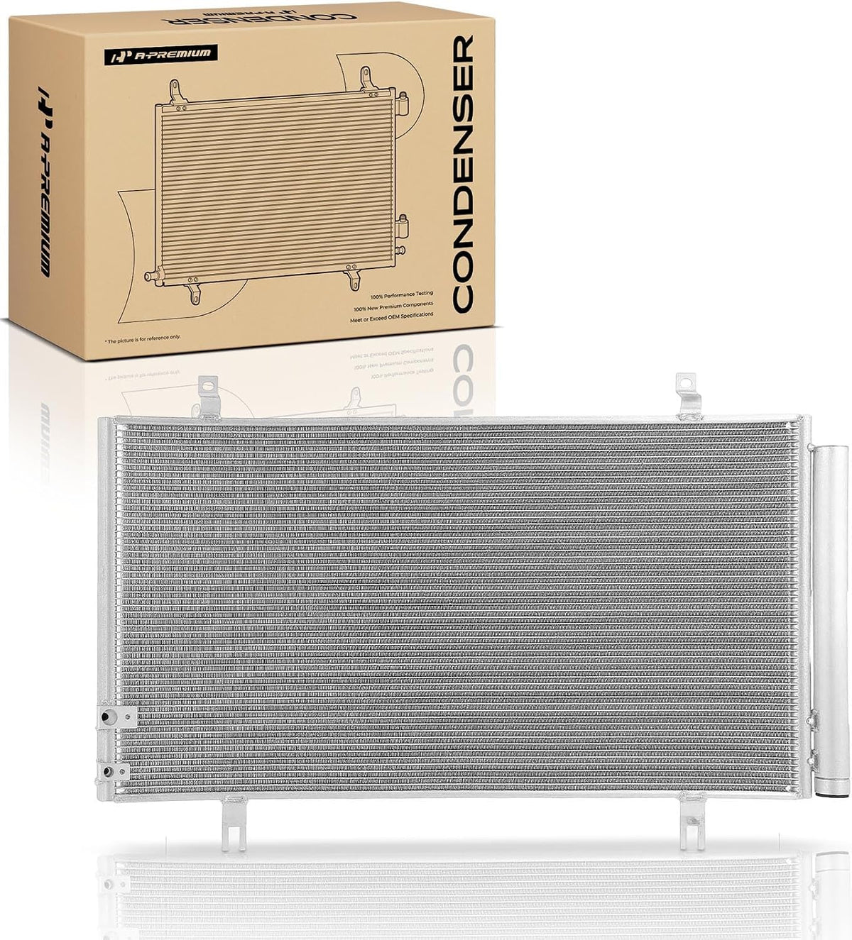 A-Premium Air Conditioning Condenser Compatible with Toyota