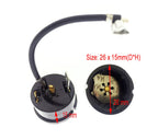 YXQ 6Pcs Round Compressor Overload Thermal Protector Relay Starter for 1/6 HP 220V 125W Refrigerator