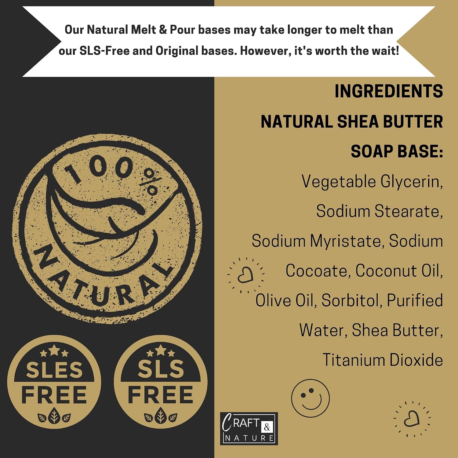 4 LB All Natural Clear Moisturizing Glycerin Melt And Pour Soap Base for Soap Making (4 Pound, Shea Butter