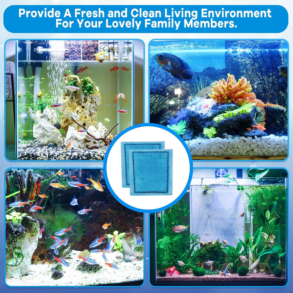 9 PCS Aquarium Filter Cartridge Compatiable with Aqua-Tech Filters (EZ-Change #3) Fish Tank Filter Cartridge