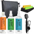 Golf Club Cleaning Kit – Grip & Shaft Cleaner, Polish, Groove Sharpener, Brushes & Towels – Complete Golf Club Care