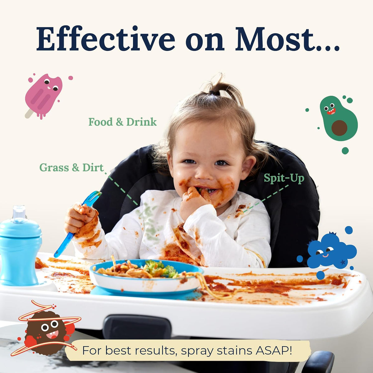 Messy Eater Stain Treater & Wipes Travel Kit
