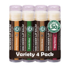Sunscreen Lip Balm SPF 30 4-Pack - Variety Pack