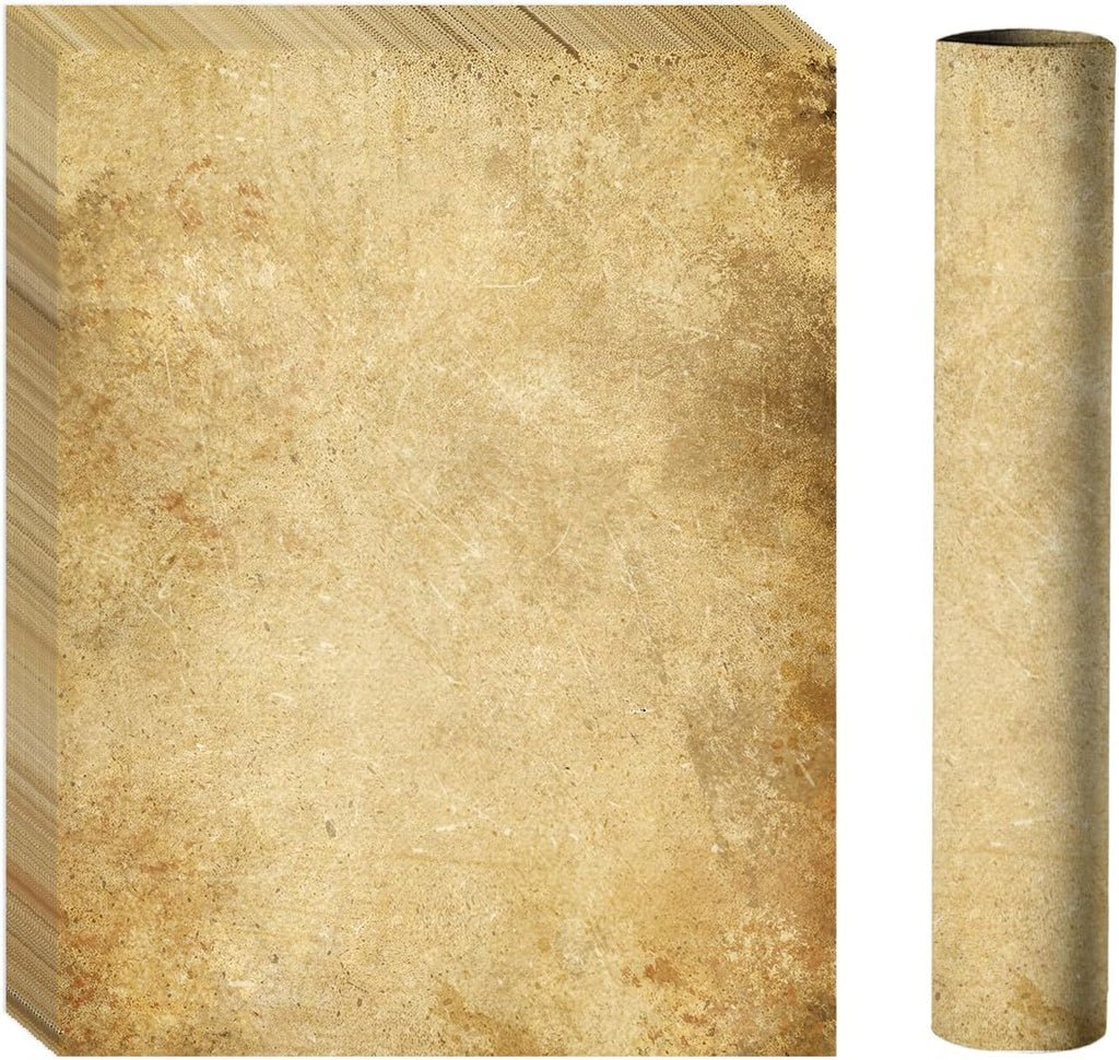 100 Sheets Vintage Paper Parchment Paper for Printing