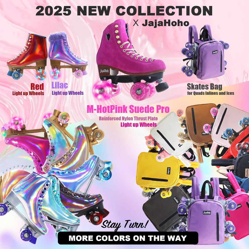 Roller skates bags for Women Men, Multi-functional Sports Backpack for Rollerskates, Ice skates, Inline skates