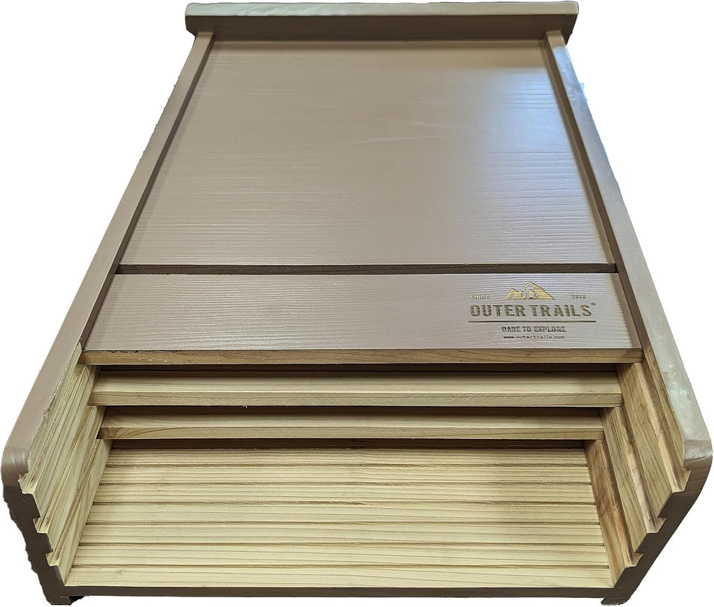 Extra Large Bat House for Outdoors, 3 Chamber, 200 Bats