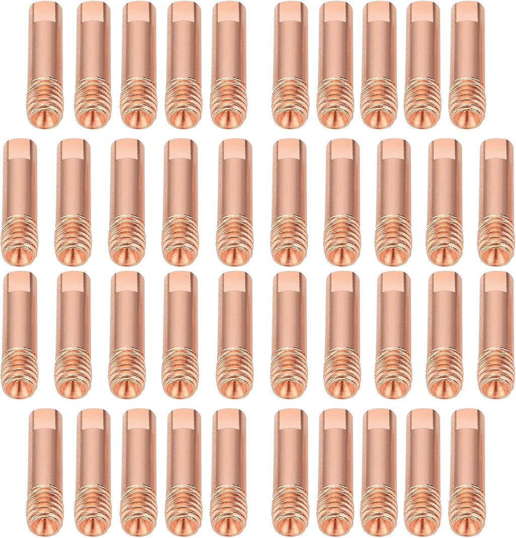 Mig Welding Tips 11-35 (0.035") Welding Contact Tip .035" Replacement for MIG Welding Gun Consumables (40-Pack)