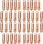 Mig Welding Tips 11-35 (0.035") Welding Contact Tip .035" Replacement for MIG Welding Gun Consumables (40-Pack)