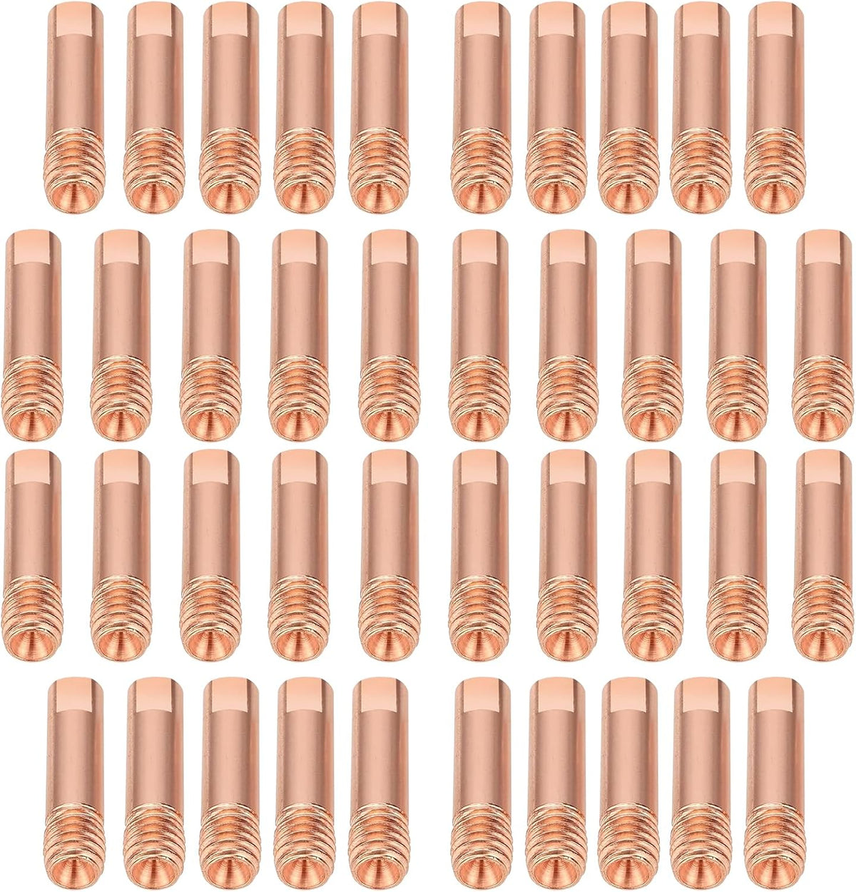Mig Welding Tips 11-35 (0.035") Welding Contact Tip .035" Replacement for MIG Welding Gun Consumables (40-Pack)