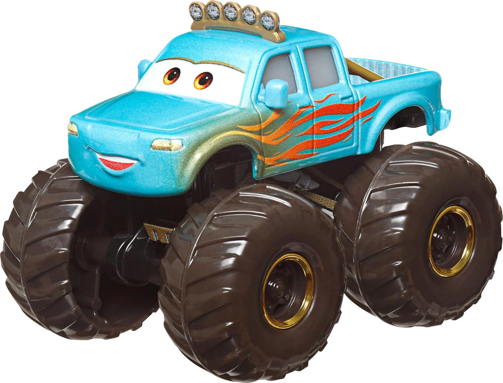 Disney Pixar Cars Mini Racers 3-Pack of Small Die-Cast Toy Cars & Trucks Inspired by Favorite Characters (Styles May