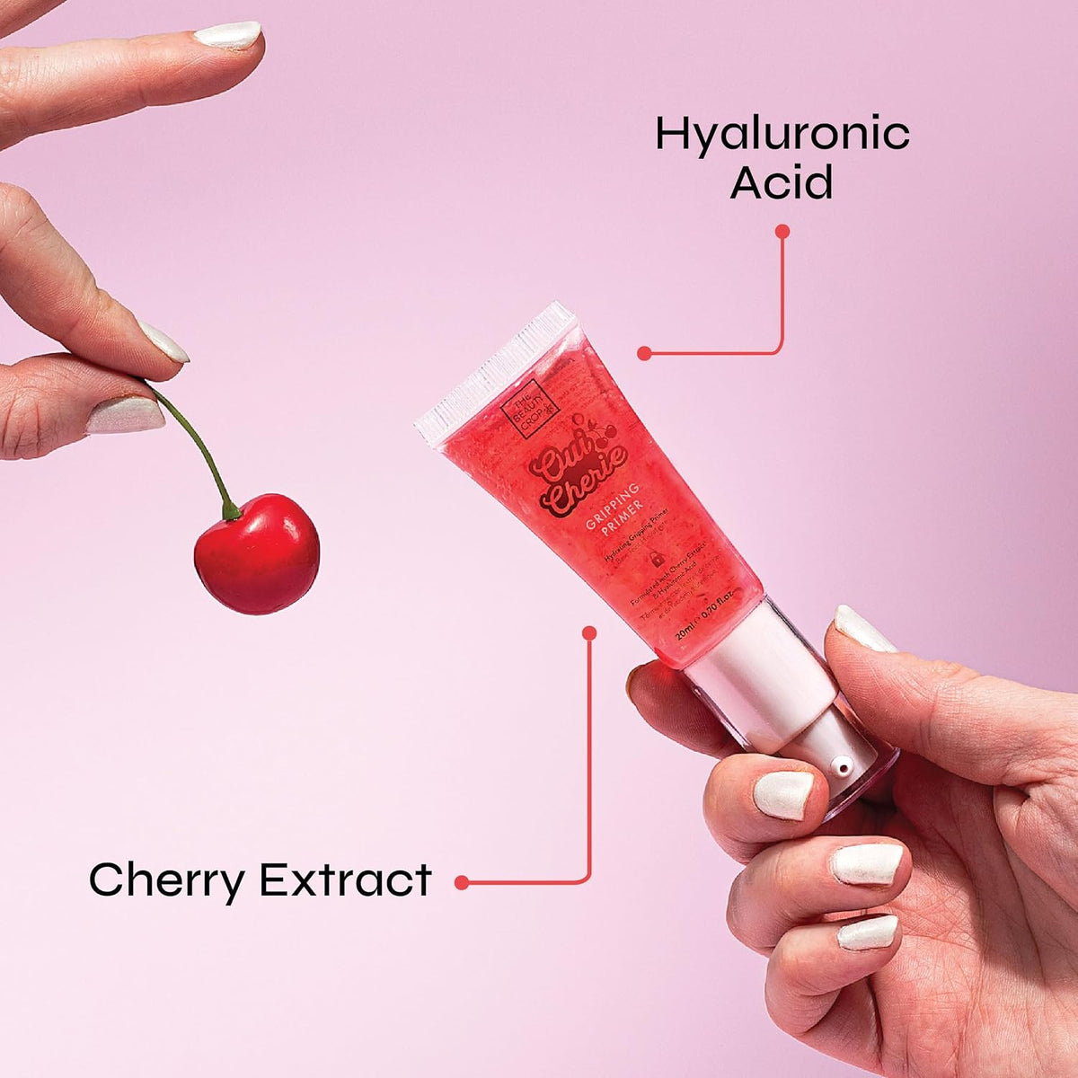 Oui Cherie Hydrating Gripping Primer - All-Day Makeup Locking Primer - 30 ml