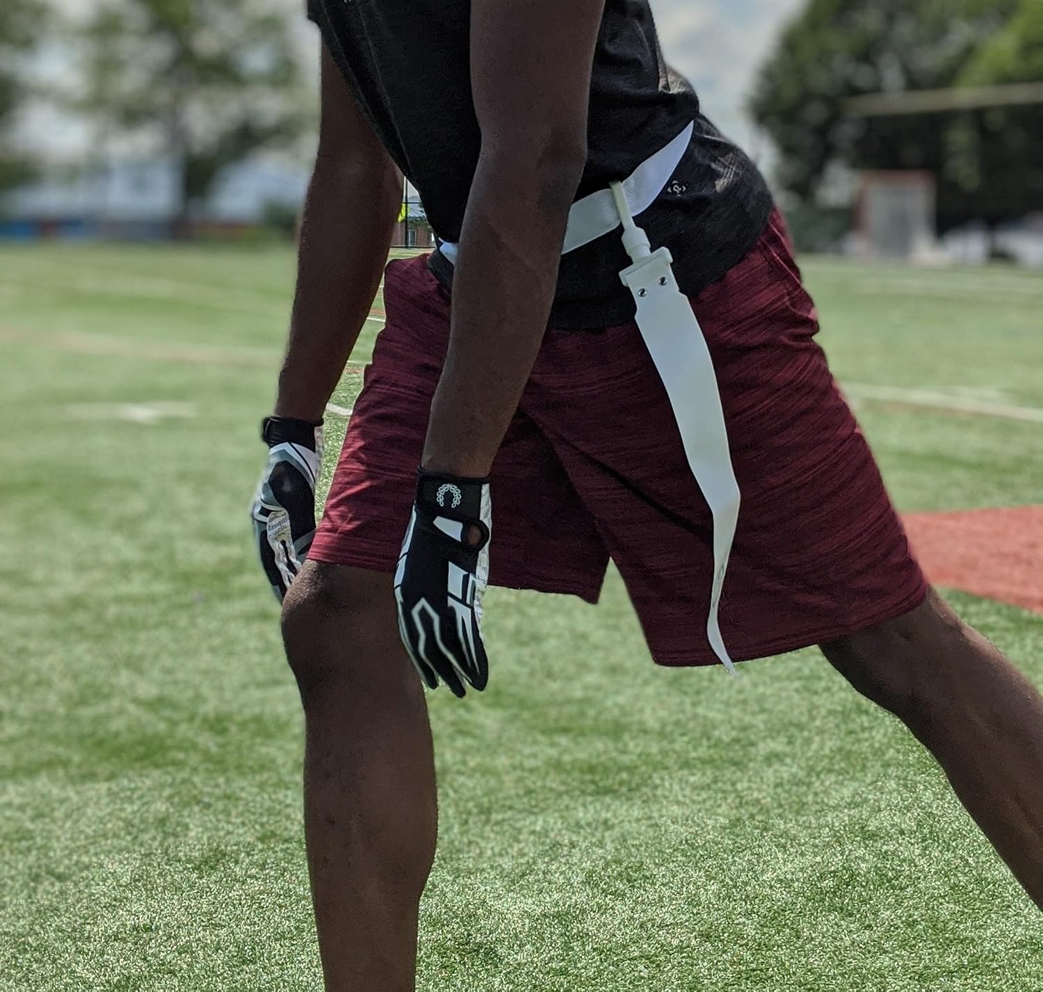Flag Football Belt - 2 Flags - Single