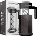 – Cold Brew Coffee Maker and Iced Tea Brewer, Large 1.3L (44oz) Borosilicate Glass Pitcher with Reusable Mesh Filter