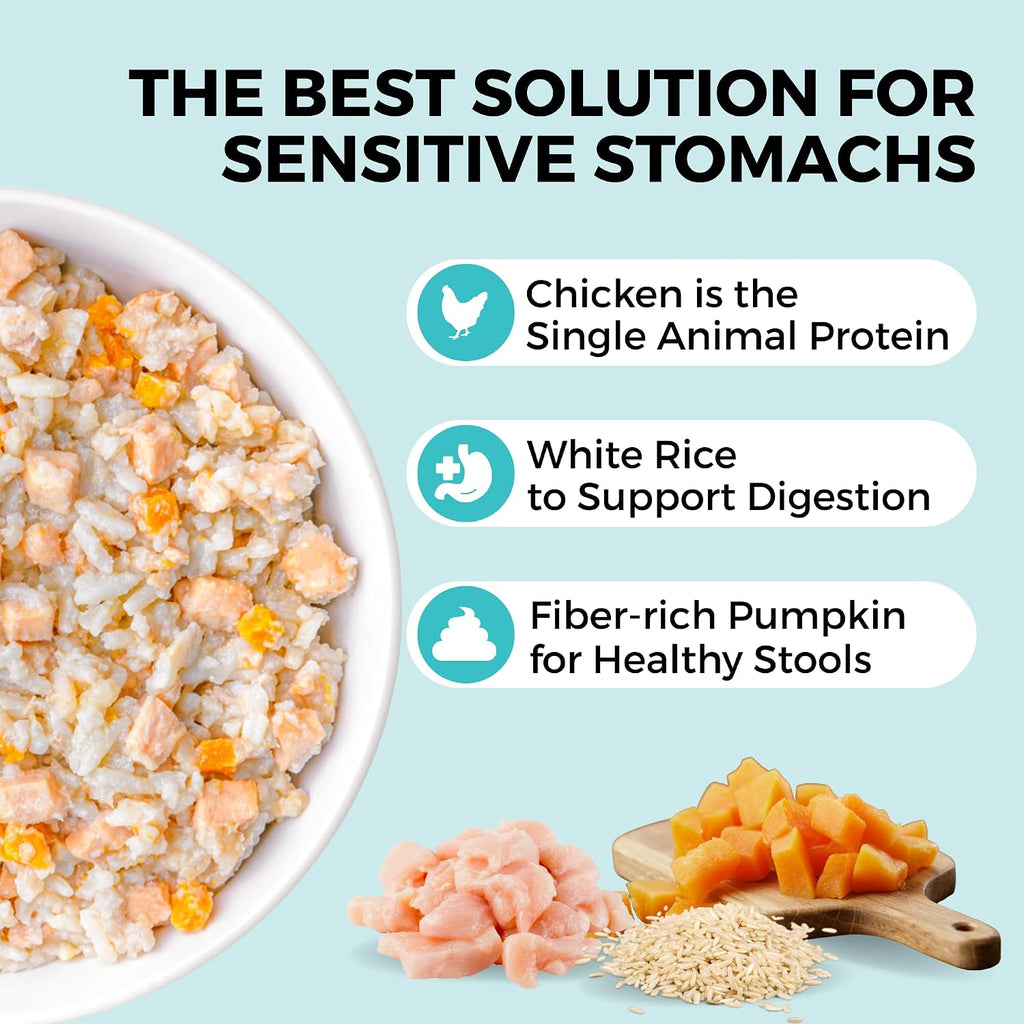 Limited Ingredient Bland Diet for Dogs, Chicken & White Rice Recipe