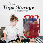 Mesh Pop-Up Laundry Hamper, Collapsible Basket 2-Pack