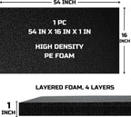 Tool Box Foam Organizer 54x16x1 inch 1PC, Kaizen Sheets for Pro Tool Control, Custom Tool Shadow Inserts for Cases &