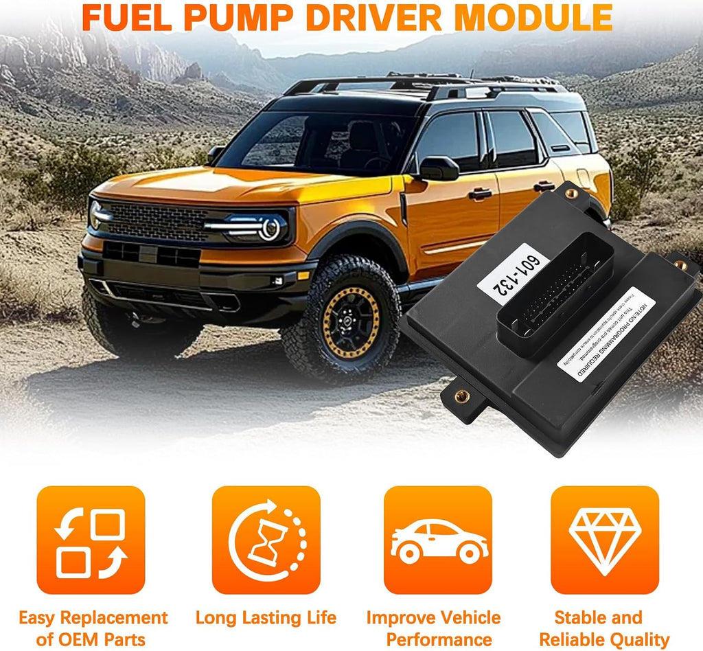 Fuel Pump Driver Module (FPDM) Replacement for 2007-2009 Chevy Silverado, Colorado, Suburban, Tahoe, Avalanche, Express | GMC Sierra, Yukon, Savana, Canyon | Cadillac Models | OE# 601-132 20759945