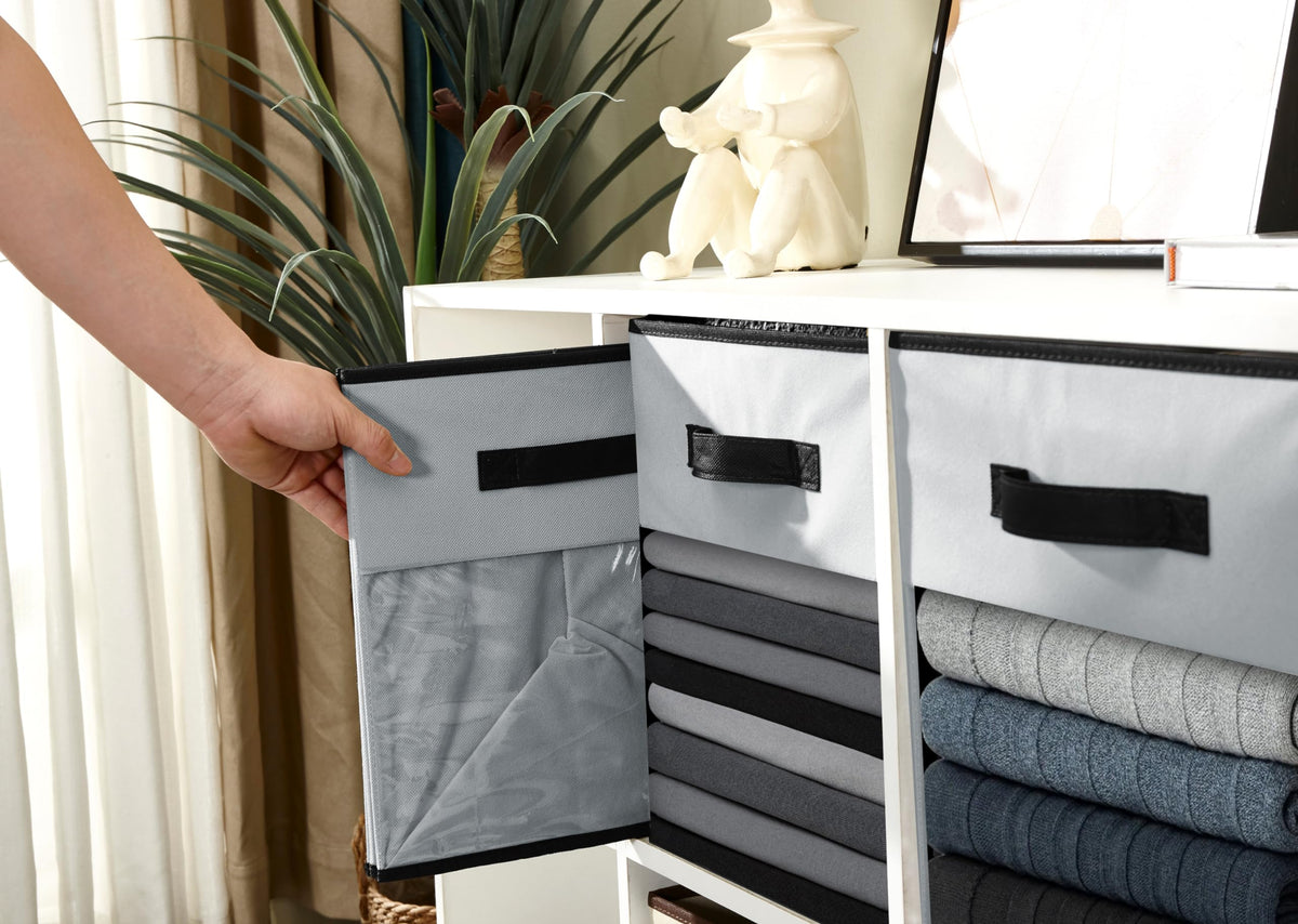 Storage Bins, Cube Storage Bin with Window