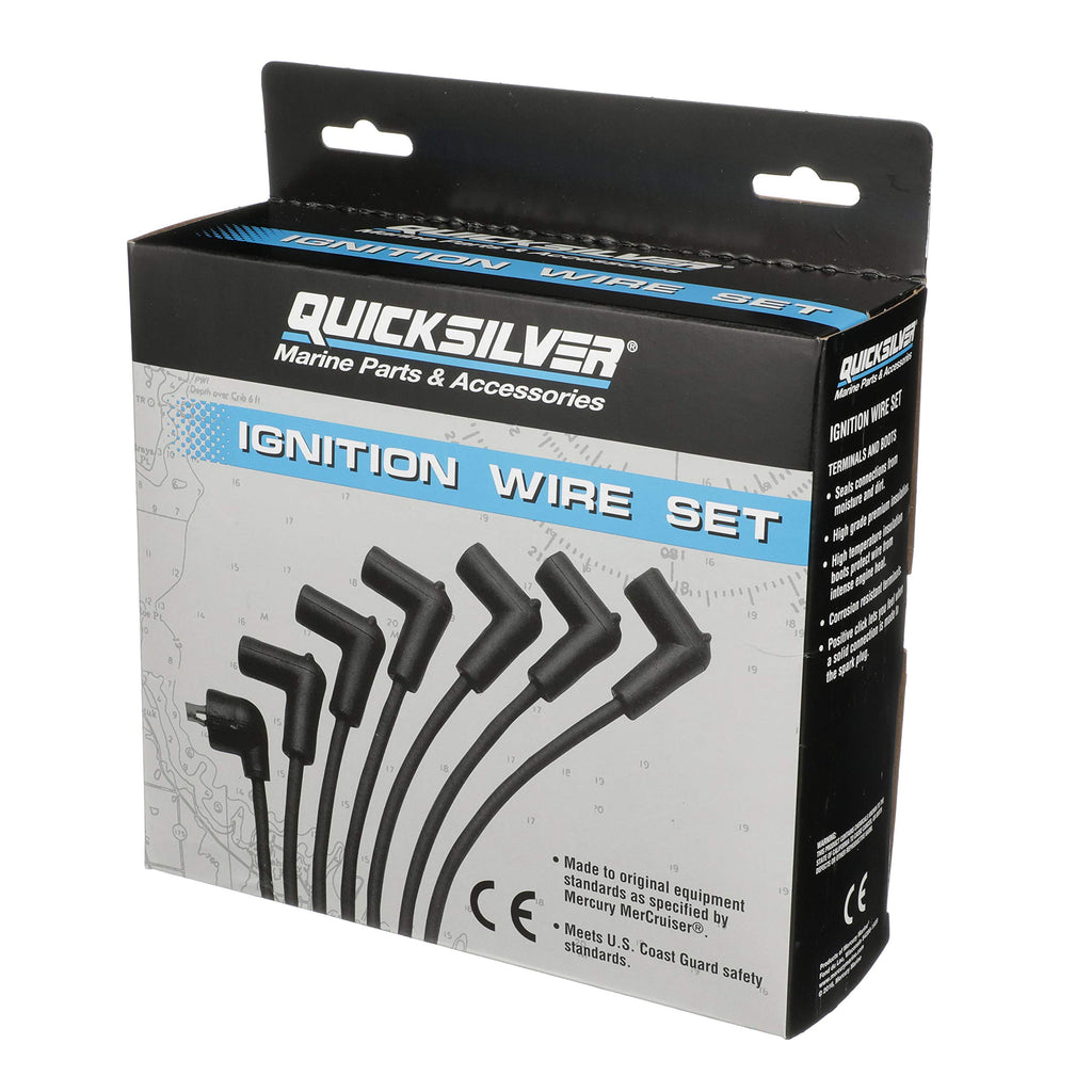 Quicksilver 816608Q61 Red Wire Spark Plug Wire Kit