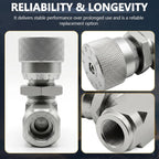 1/4" Hydraulic Adjustable Flow Control Two-way Valve