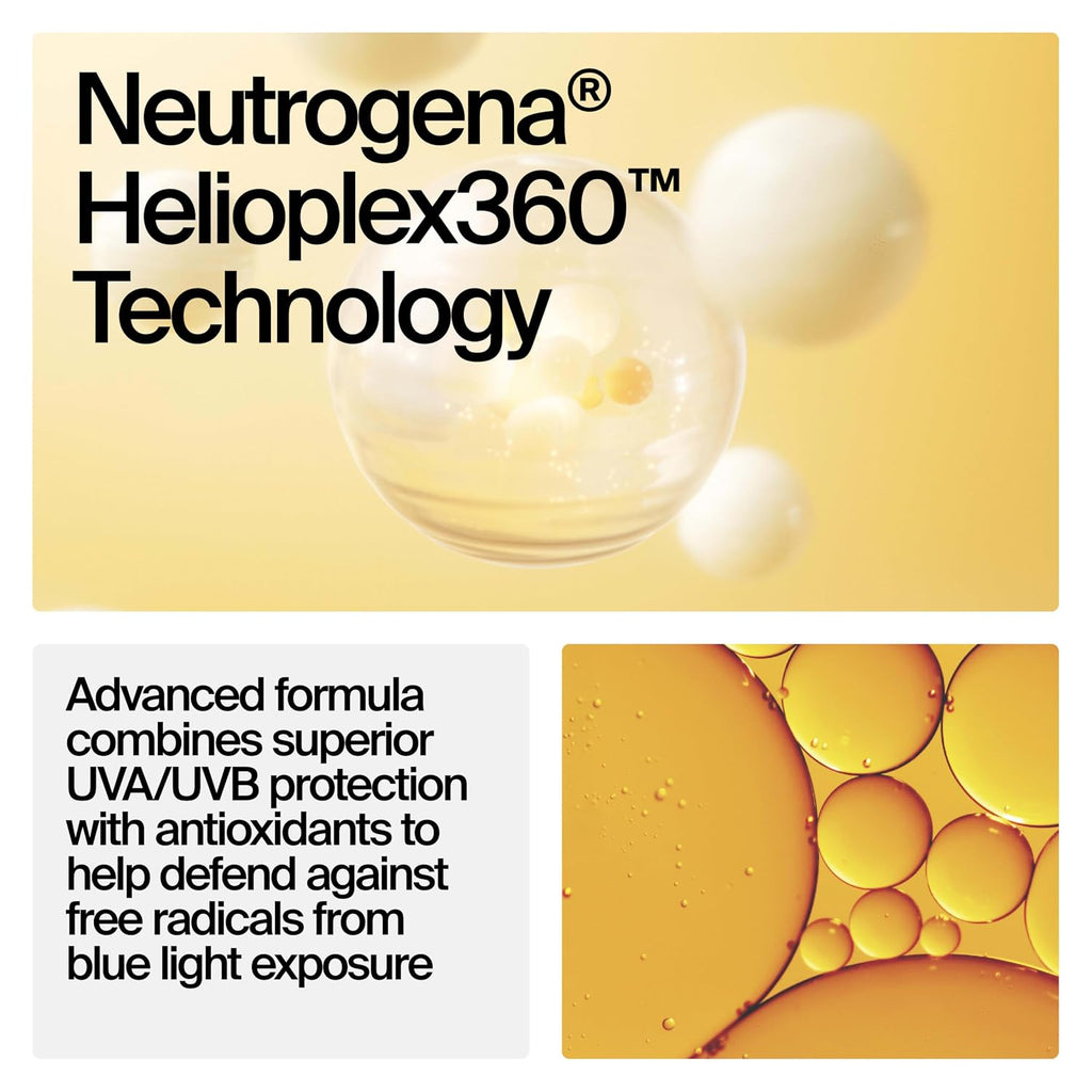 Neutrogena Ultra Sheer Dry Touch Sunscreen Lotion, Max SPF 100+, 3 fl. oz | Broad Spectrum for UVA/UVB Protection