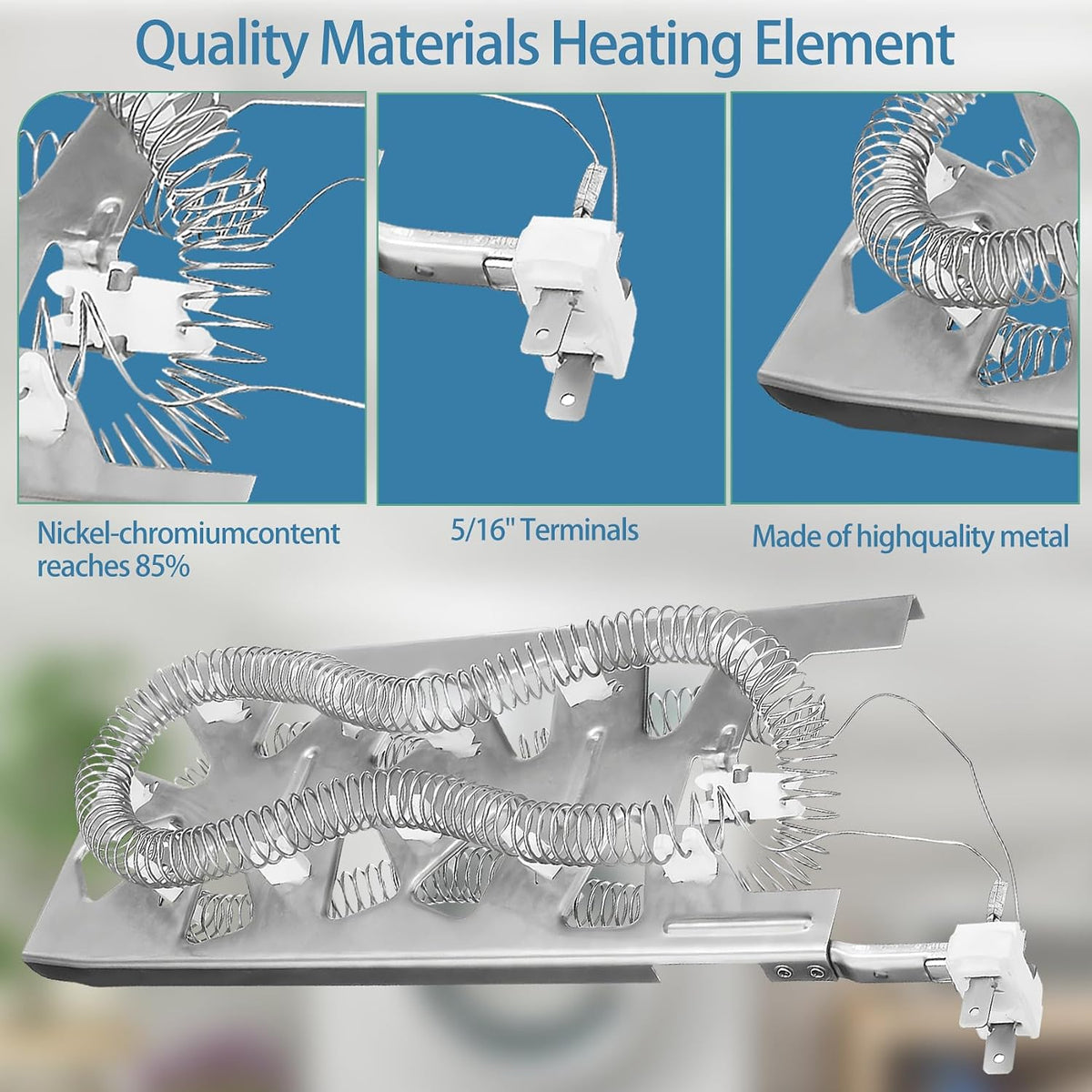 MEDX500XW1 MED7230HW0 MED5500FW2 MEDX700XW1 Dryer Heating Element Kit