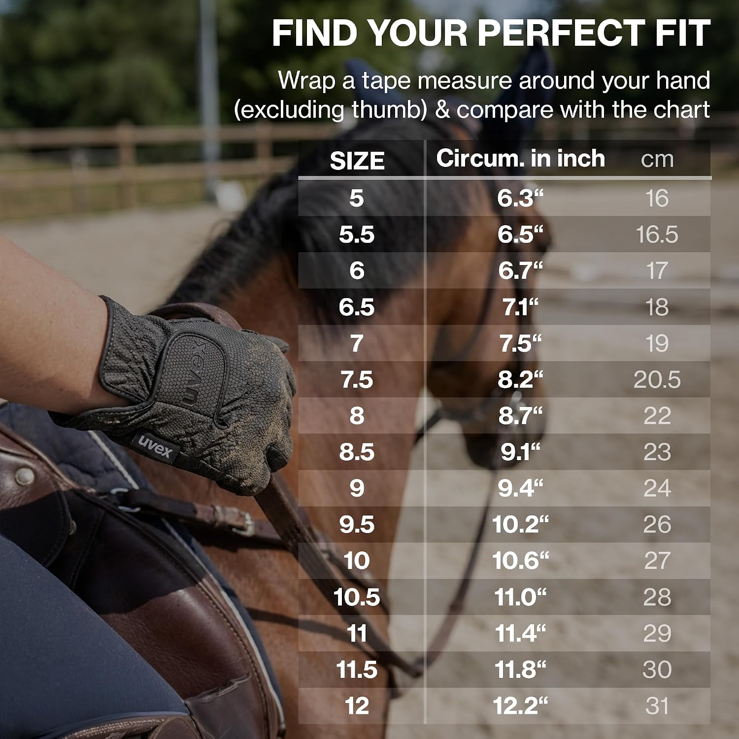 Sportstyle Riding Gloves – Stretchable Equestrian Hand Protection – Touchscreen-Compatible