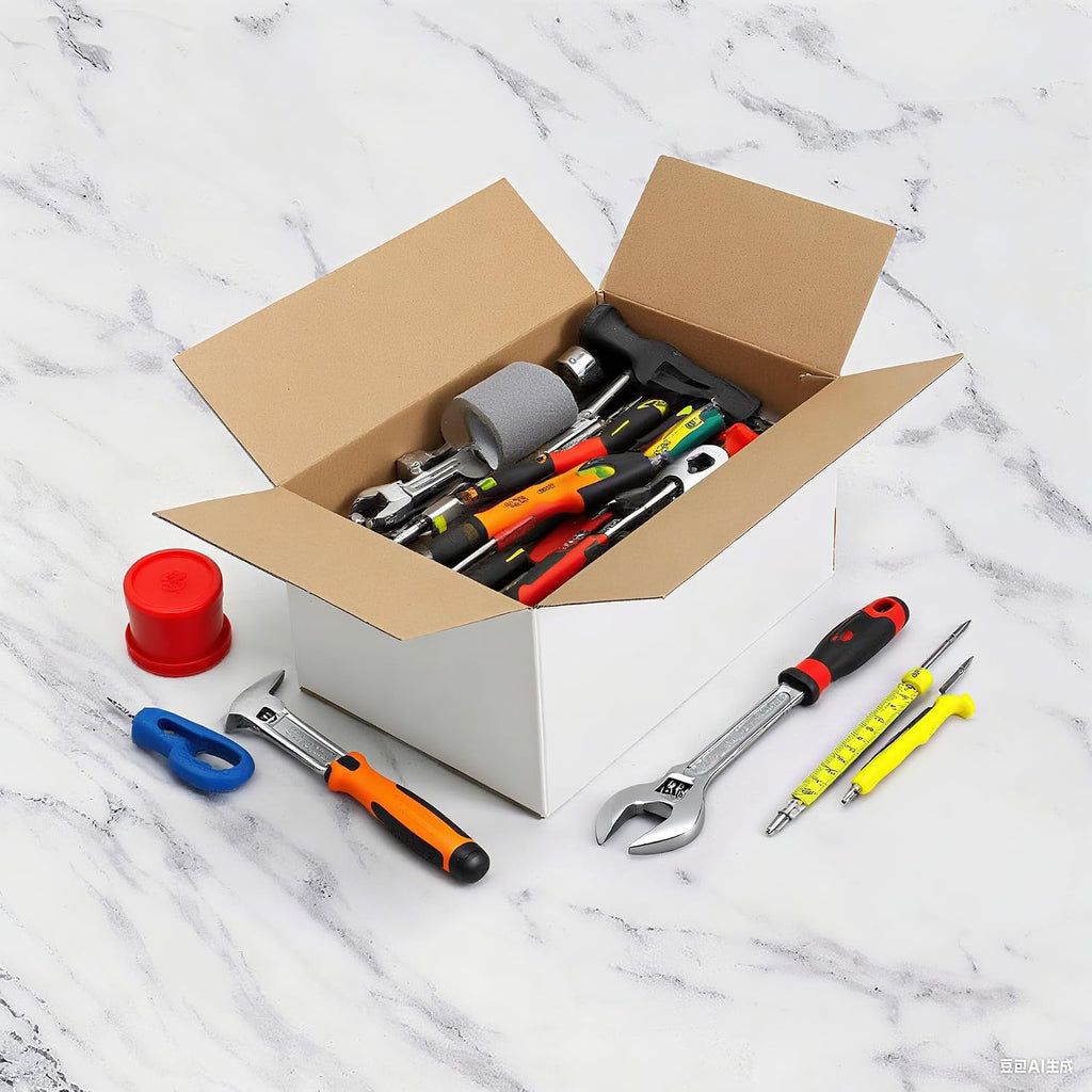 15 Pack 12x8x6 Shipping Boxes for Small Business, White Corrugated Cardboard Small Box for Packaging, Moving