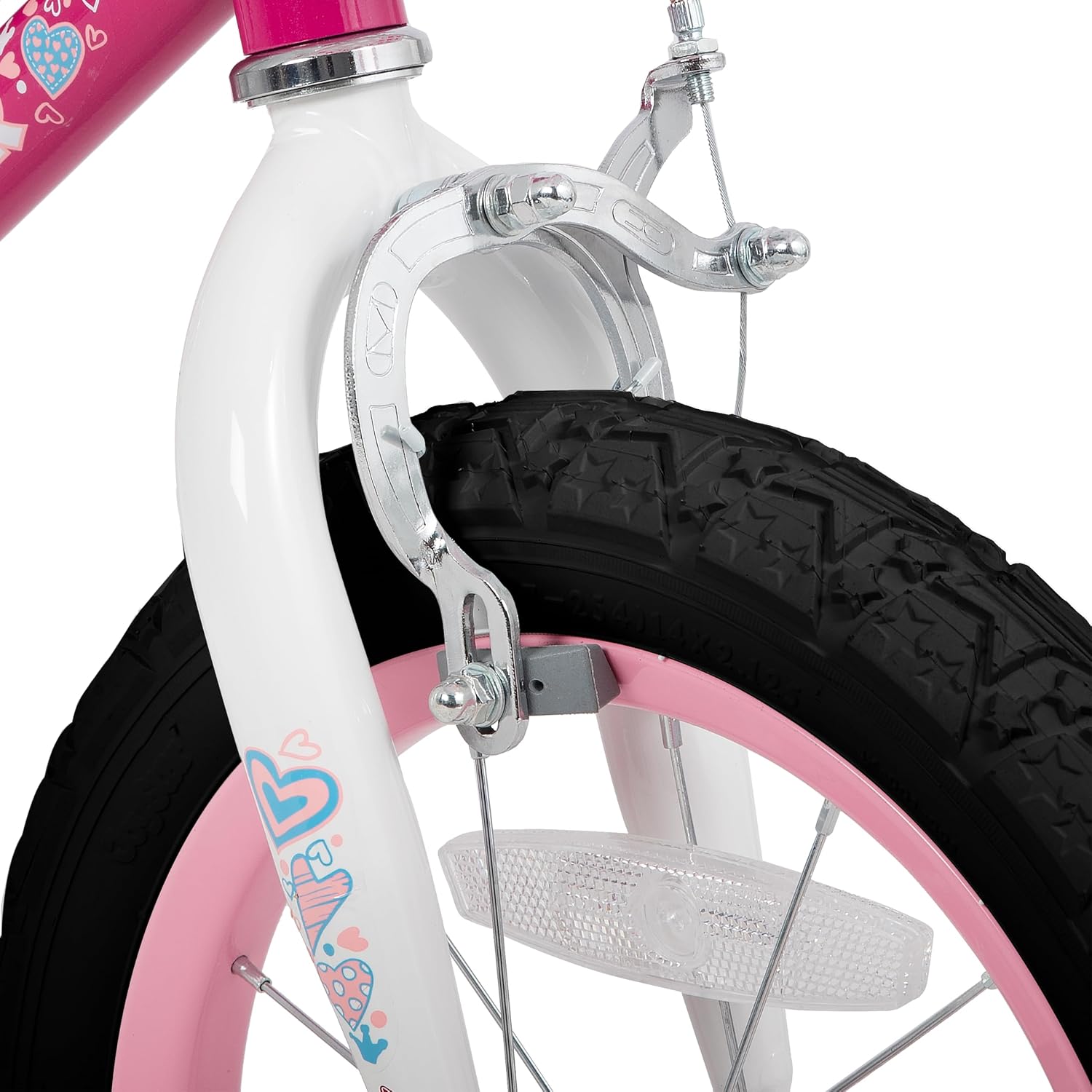 Angel Girls Bike for Toddlers and Kids Ages 2-12 Years | 12-20 Inch Kids Bike with Training Wheels & Basket, 20 24“