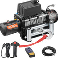 Electric Winch 12000 lbs 12V DC Truck Winch 0.36in x 85ft Steel Cable
