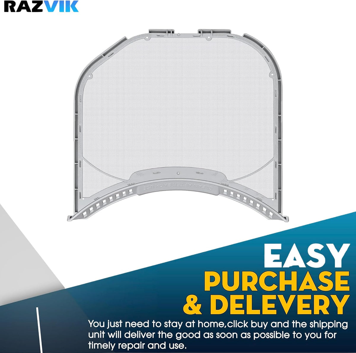 Lint Filter Compatible with LG Dryer DLG3051W DLE3170W DLEX3001R DLGX4271