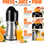 Commercial Electric Citrus Juicer Machine