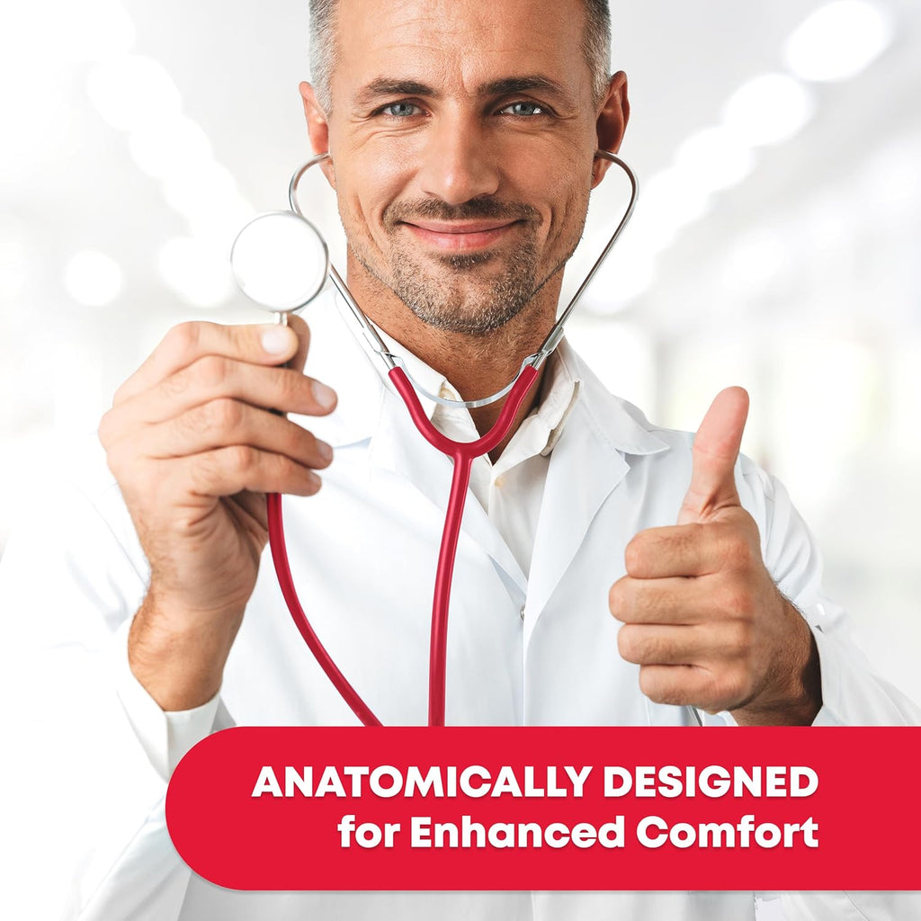 Dual Head Stethoscope, Red