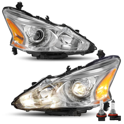 Headlight Assembly Fit for 4-Door Sedan 2013 2014 2015 Nissan Altima