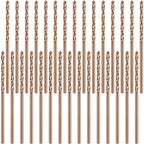 Mudder 30 Pcs 1/16" Drill Bit M35 High Speed Cobalt Drill Bit