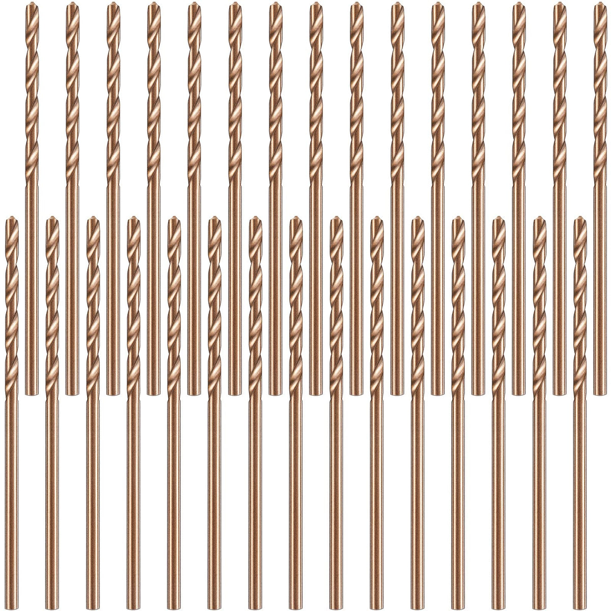 Mudder 30 Pcs 1/16" Drill Bit M35 High Speed Cobalt Drill Bit
