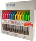 Right & Left-Handed Scissors For Kids - Back to School Essentials, Classroom Must Haves, Art Supplies - 5-Inch