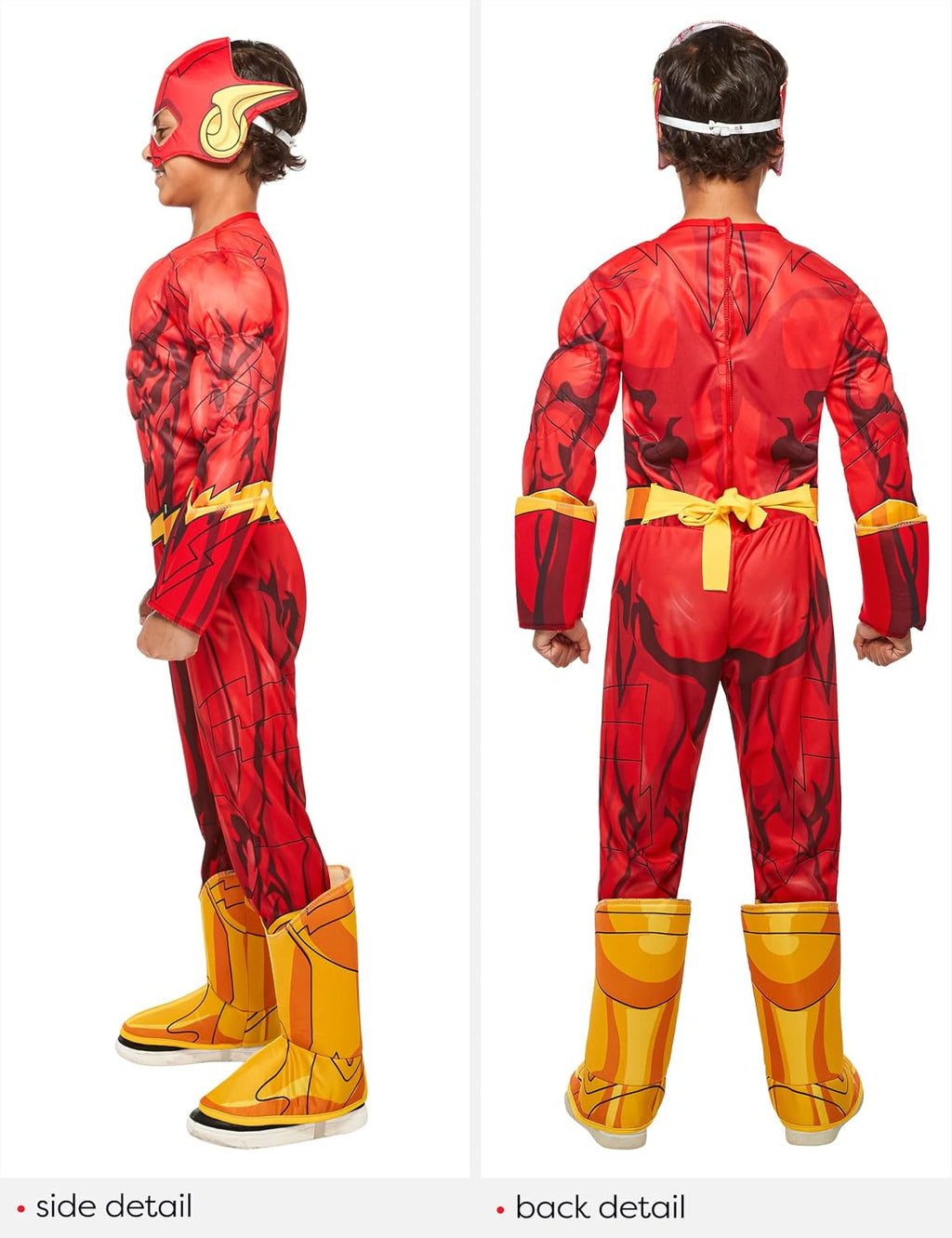 at Party City DC Comics Superheroes: The Flash Costume for Kids, Boy's Costume