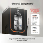 3D Printer Enclosure for Creality Ender 3 with LED Light, Large