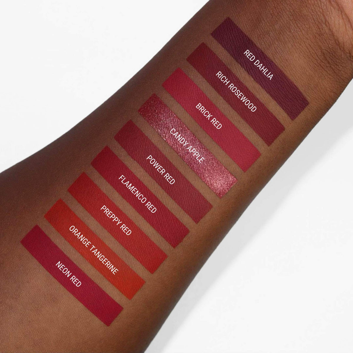 Bright Red Matte Liquid Lipstick (Preppy Red)