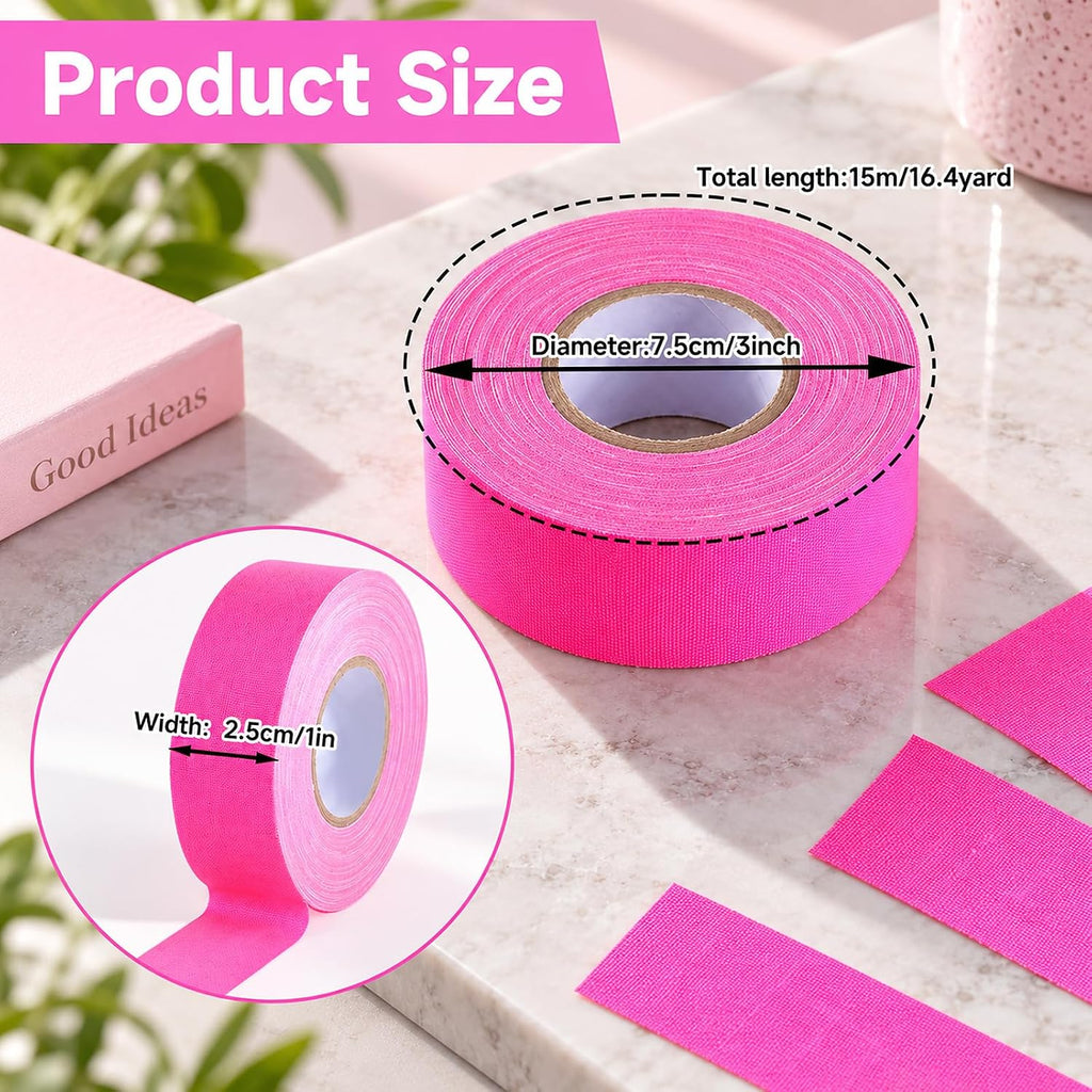 Pink Reflective Tape, 1 Roll High Visibility Electrical Tape 1 In x 33 Feet